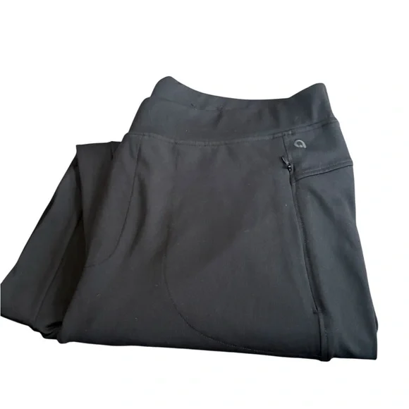 HYBA BLACK PULLON PANT, comfy soft, Tall, Athletic/casual, Sz XXL GUC - Picture 5 of 7